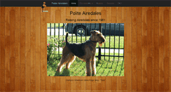 Desktop Screenshot of airedale-terrier.us